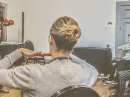 John Namai, a Storyteller from Kenya, facilitates a workshop at Cradle of Creativity on the Art of Sigana Storytelling
